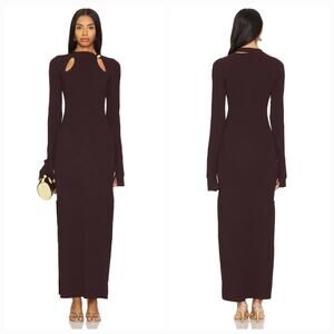 nicholas the label arella polka dot silk halterneck maxi dress NICHOLAS | Dresses | Nicholas The Label Arella Polka Dot Silk Halterneck Maxi Dress